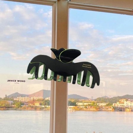 Eddiksyre Grab Clip Stor Hårklo GRØNN