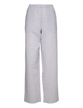 Sandra Trousers 14360 Bukser Med Rette Ben Multi/mønstret Samsøe Samsøe