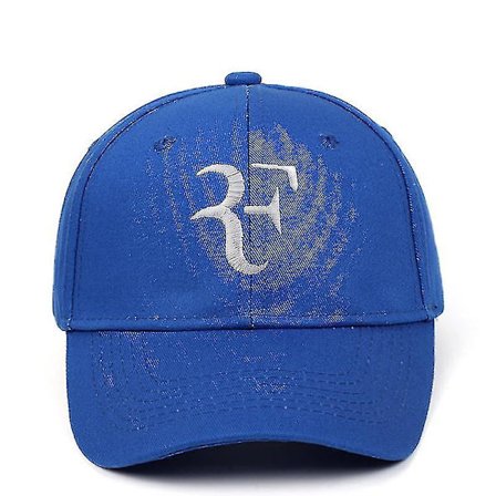 Federer Tennis Fan Broderet Baseball Cap Udendørs Sports Hat Casual Peaked Cap (FMY)