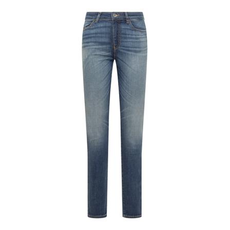 Emporio Armani, Slim-fit Jeans Blauw, Dames, Maat:W27