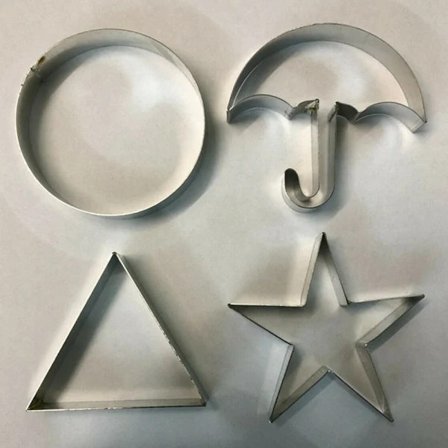 Kaka-Godis-Chokolade-Kiks-Forme Bageform Squid Game Stil -