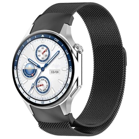Justerbart metallarmband i Milanesisk mesh med magnetlås för OnePlus Watch 2R/Watch 2
