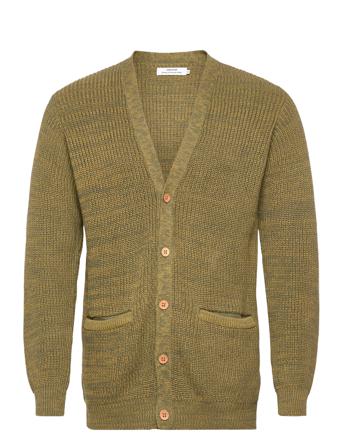 Cardigan Molkom Ty Leaf Khaki DEDICATED