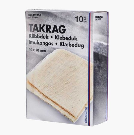 Biltema - Klebeduk 10 stk.