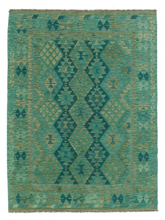 Kilim Afghan Old Style Rug Hand Woven 176X243