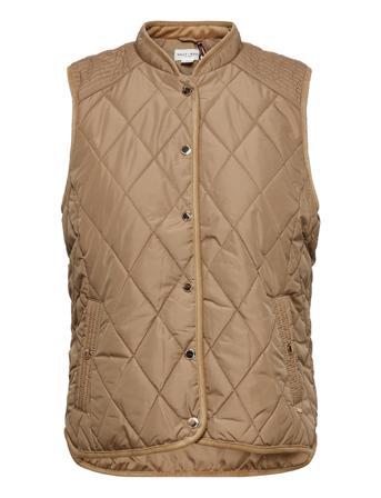 Vest Veronica Quilted Vests Padded Vests Beige Lindex