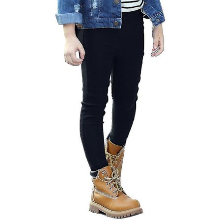 3-14 år Flickor Byxor Leggings Sportbyxor Black