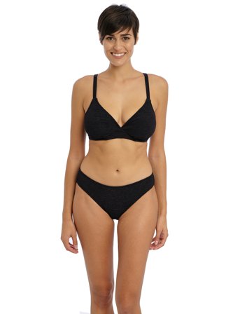 Freya Ibiza Waves Uw Plunge Bikini Top 34 E - Black - D x 85