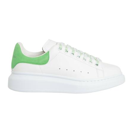 Alexander McQueen women's Schoenen leather trainers sneakers Oversize , Wit , Dames , Maat: 41 EU