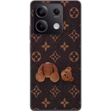 Yhteensopiva Puhelinkuori Xiaomi Xiaomi Redmi Note 13 Pro Graafinen monogrammikuvio, jossa taiteellisesti muotoiltu nalle