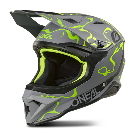 Crosshjelm O'Neal 1Srs Splash Grå/Gul L