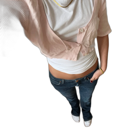 Lågmidjade jeans från acne