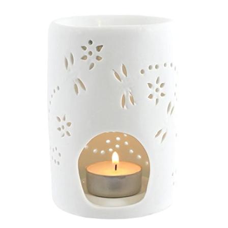 Something Different Cut Out Dragonfly Oljebrännare En Storlek Vit White One Size