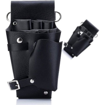 Kampaajan saksikotelo, kampaajan työkaluvyölaukku, ammattimainen kampaajan saksien säilytyskotelo, parturityökalut saksikammille