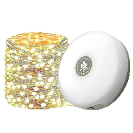 10m utomhus vattentät portabel hopfällbar ljusslinga, campingljusslinga_FO