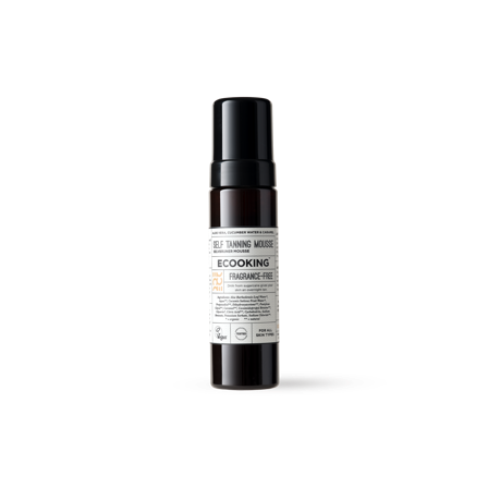 Ecooking Selvbruner Mousse 200 ml - Parfumefri, Jævnt Resultat, Plejende