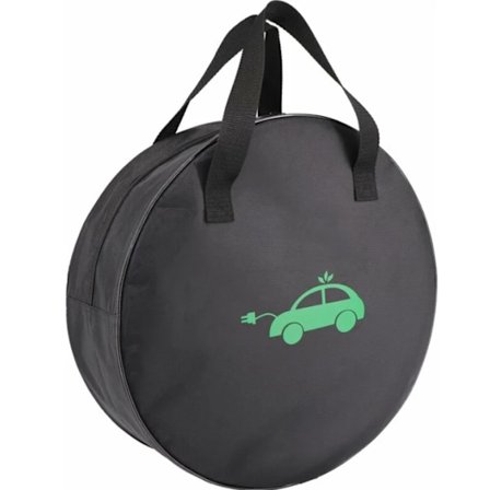 EV Kabelfodral Elektrisk Billaddningskabel Bärväska (600D Polyester) för Typ 2 och Typ 1 Kablar och Organizer för Alla Kablar och Förlängningssladdar