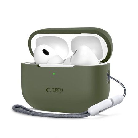 Tech-Protect silikonetui for Apple AirPods Pro 1 / 2 - Grønn