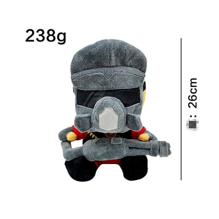 Cross border Paradoxum Games Minigunner Plus Paradox Mini Gunner Plysch Plyschdocka [DM]