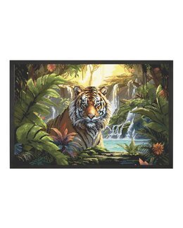 Broderikit Tavla Tiger