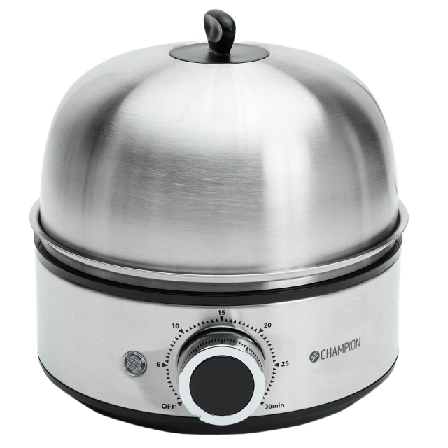Champion Nordic Äggkokare Timer 7 Ägg Eb600 Köksmaskiner Silver