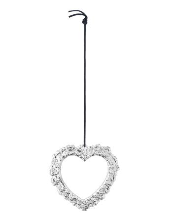 Flower In Layers H7.5 Forsølvet Home Decoration Christmas Decoration Christmas Accessories Sølv Rosendahl