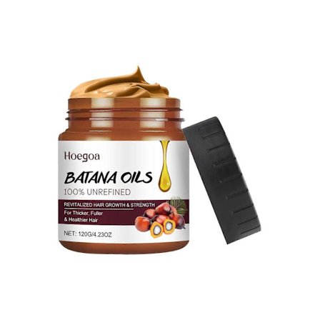 Hoegoa Batana Olja Näringskräm Mild Näringsgivande Hårbotten Slätt Hår Glans Hårmask Hårbalsam