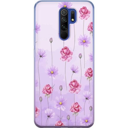 Yhteensopiva Puhelinkuori Xiaomi Redmi 9 Petal Reverie Lilac Mist