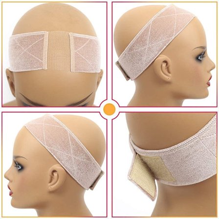 Wig Grip Hårbånd Farger Fløyel Justerbar Fleksibel Feste