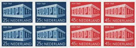Holland 1969 - NVPH 925-926 - 4-blokke - Postfrisk