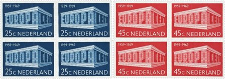 Holland 1969 - NVPH 925-926 - 4-blokke - Postfrisk