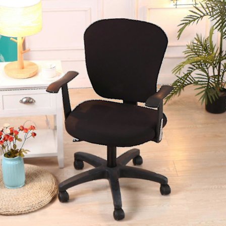 Kontorstol Datamaskin Universelle Vaskbare Roterende Stol Trekk [BR]