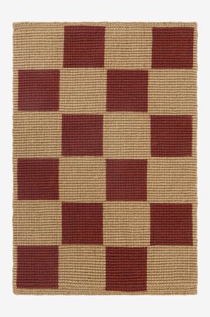 Jotex - Dørmatte 60x90 Cm Jute/Jute Rust/natur BRICKET - Kjøp Dørmatter hos Jotex