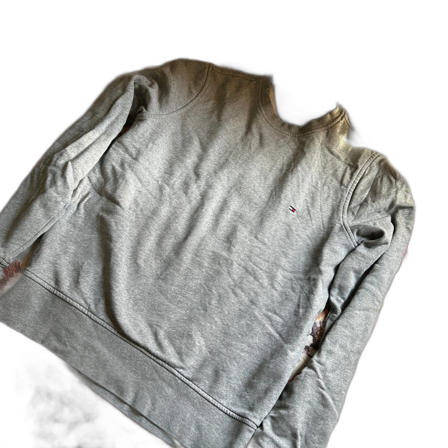 Grå sweatshirt från Tommy Hilfiger