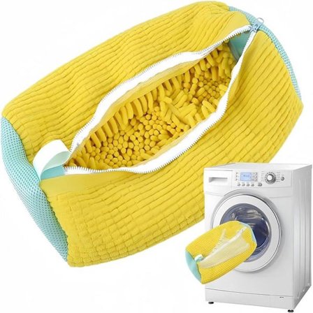 Skovaskemaskineposer, vaskeposer til sko til vaskemaskiner og tørretumblere, genanvendelige dybderenseposer til alle sko