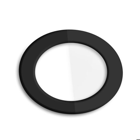 Kameraobjektiv Telefoto - SAMSUNG - Galaxy S24 FE - Sort - Gennemsigtig - Erstatning