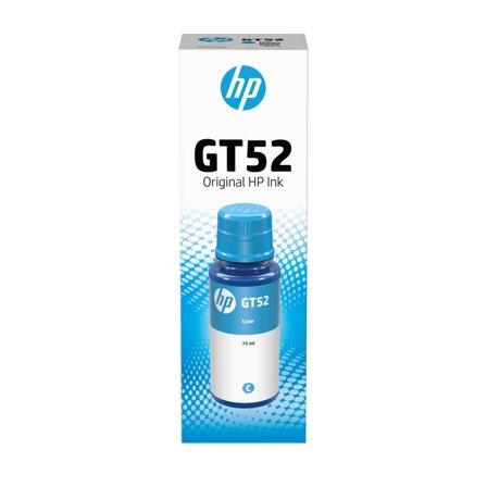 HP GT52 - cyan - original - blekkrefill