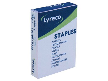 LYRECO Häftklammer 21/4 2000/fp - Lyreco - Kontorsmaterial - Till skrivbordet - Häftklammer och tillbehör