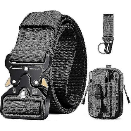 Herre Taktisk Bælte 3,8 cm Kraftigt Bælte, Militærbælte i Nylon