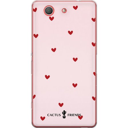 Kompatibel Mobilcover til Sony Sony Xperia Z3 Compact Cactus and Friends – HeartSprinkle