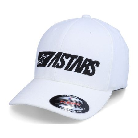 Alpinestars - Vit flexfit Keps - Reblaze Hat White Flexfit @ Hatstore