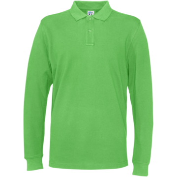 Långärmad Piké Herr Cottover