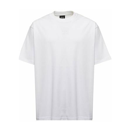 44 Label Group T-shirt with contrasting logo Hvid, Herre T-shirts