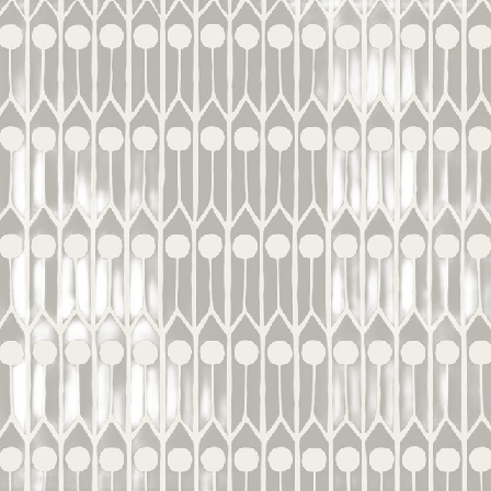 Littlephant Tyg på löpmeter - Feathers linne/bomull, grå metervara 140