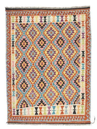 Dywan Orientalny Kilim Afgan Old Style 155X203 (Wełna, Afganistan)