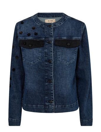 MOS MOSH Mmleenah Bouquet Jacket - Blue - XS
