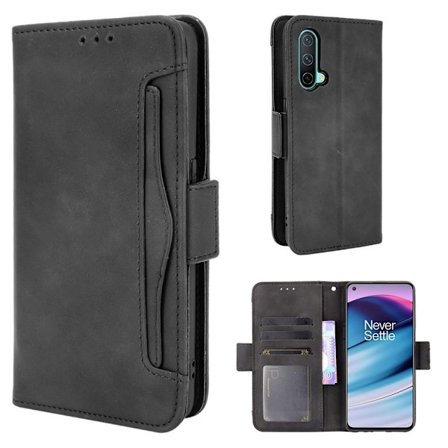 Moderni Nahkalaukku For OnePlus Nord CE 5G - Musta