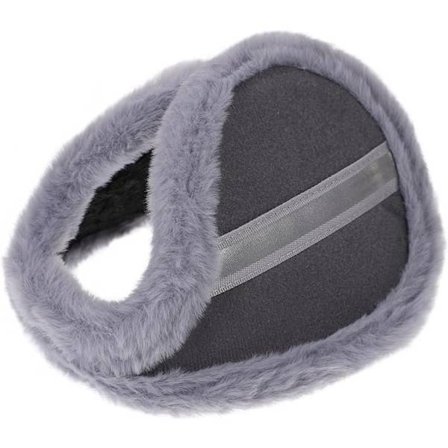 ING Fluorescerende stripete ørevarmere, dame ørevarmere, rød, svart, grå, vintertilbehør, motehårbøyler, barne ørevarmere