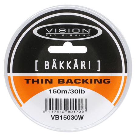 Vision Backing Bäkkäri White - 30lb/150m