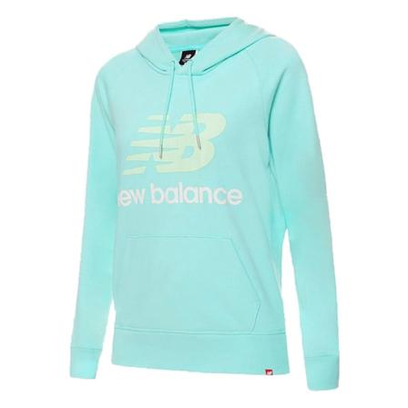 Sweatshirts New Balance Essentials Pullover Hoodie Gröna 177 - 179 Cm/l